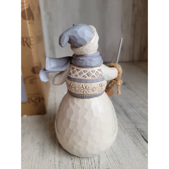 Jim shore NEW 6006583 Winter days are joyful RARE days Xmas figure enesco - Picture 5 of 8